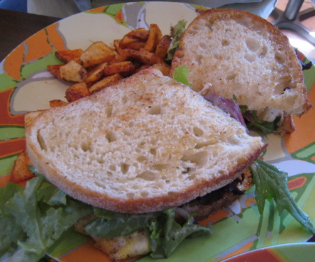 The phenomenal Sophia's breakfast sandwich on Sage Bakehouse bread. The phenomenal Sophia's breakfast sandwich on Sage Bakehouse bread.