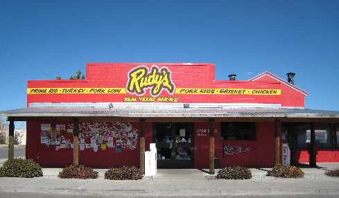 Rudy's Real Texas Bar-B-Q on North Coors.