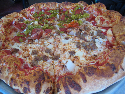A work of art--Mario's pizza