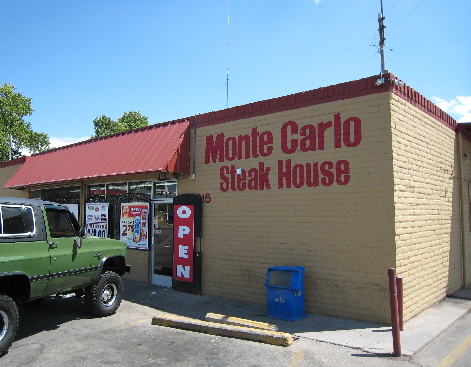The Monte Carlo Steakhouse and Package Liquor Store
