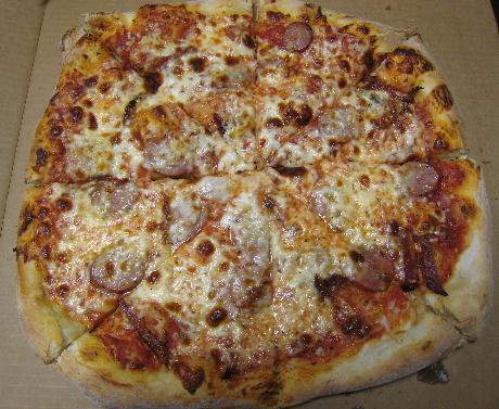 Sausage pizza