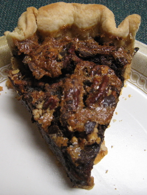 Maple pecan pie