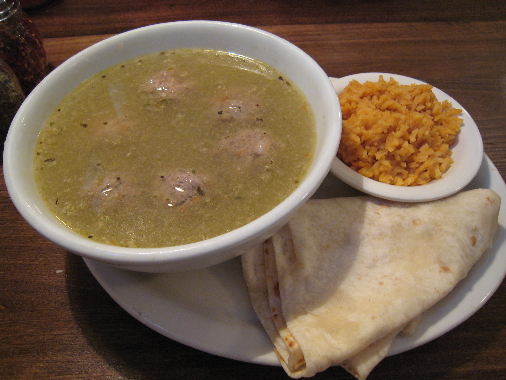 Albondigas from Cazuela's in Rio Rancho
