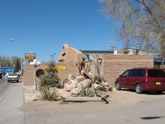 A view of El Bruno's just a few weeks before a fire destroyed it. 