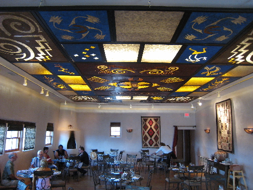 The 1,700 square-foot dining room.
