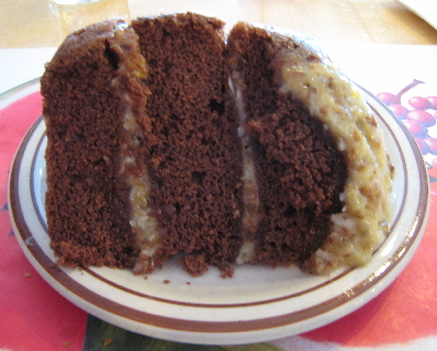 German chocolate cake