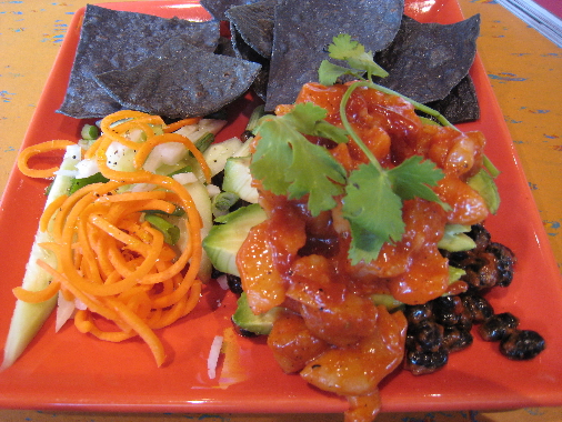 The Miami Shrimp Stack