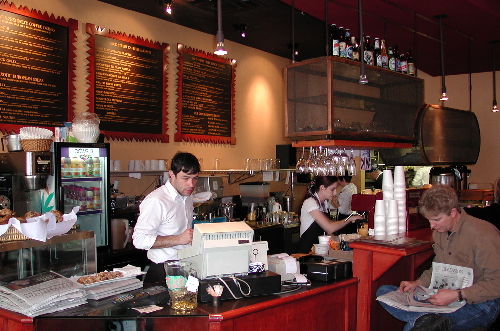 For breakfast, lunch and dinner, the Gold Street Caffe is one happening place.