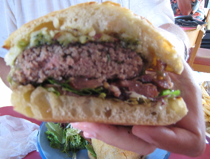 Chipotle Chile Bacon Cheeseburger