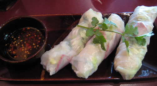 Fresh spring rolls
