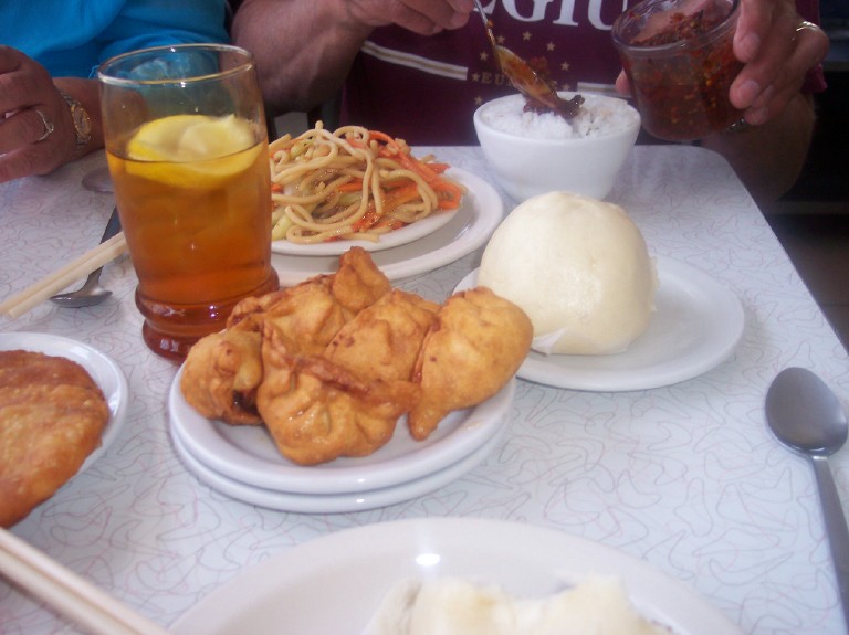 Pork buns and more (courtesy of Kathy Perea)