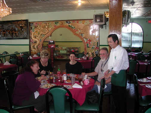 Happy customers are typical at Ming Dynasty.