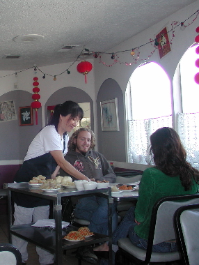 Hyangmi Yi delivers diem sum treasures to eager diners