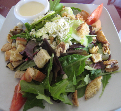Cafe Voila's chef salad is a work of edible art