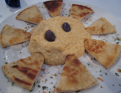 Hummus with pita