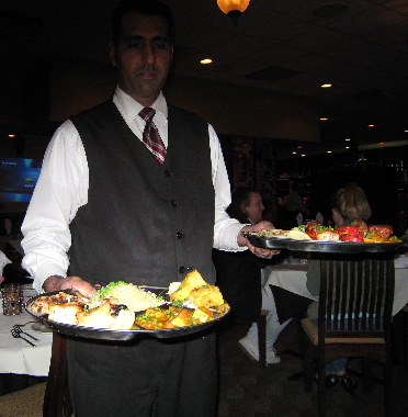 Indian dinners headed for our table