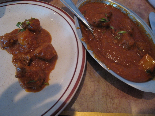 Lamb vindaloo