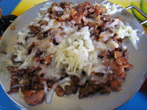 Discada Nortena, a bacon lover's dream!