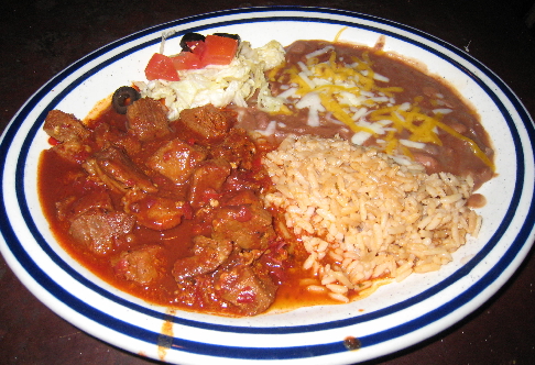 Carne adovada platter