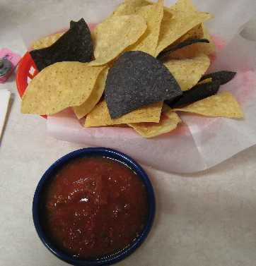 Salsa and chips