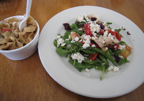 Pasta Salad and Chop Chop Salad