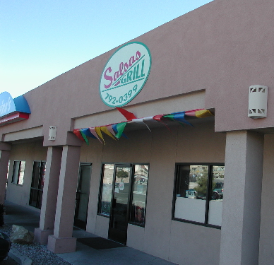 Salsas Grill serves Mexican, New Mexican and Guatamalan cuisine.