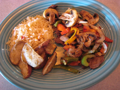 Carne Asada plate