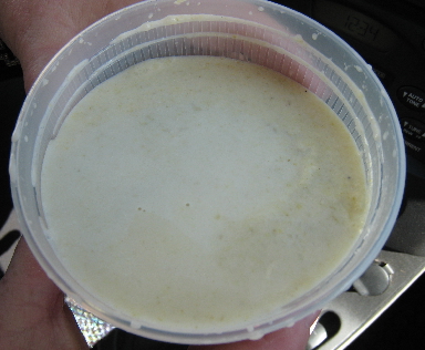 Potato and leek soup