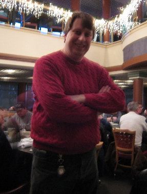 Jerry Wright, the restaurant's affable proprietor is a great host!