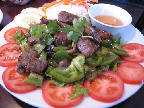 Cafe Dalat's rendition of cube steak