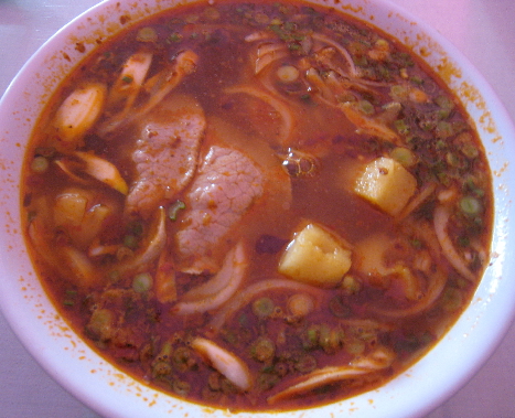 The spicy beef soup is one of my favorite soups in the universe.