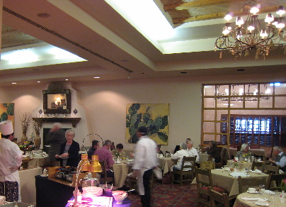 The Eldorado Court for Sunday brunch