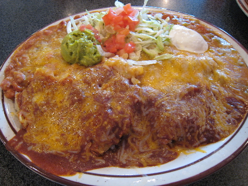 Chicken enchiladas