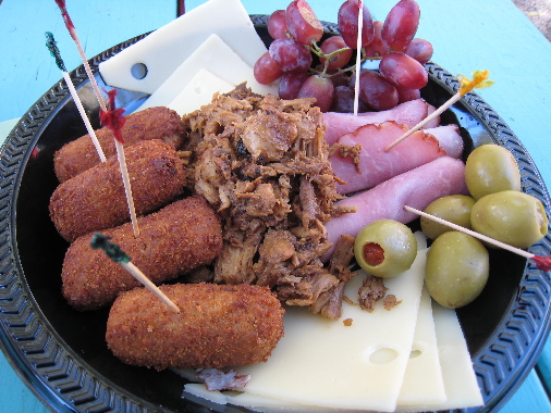 The Tocororo Combination Platter--Cuban tapas galore!