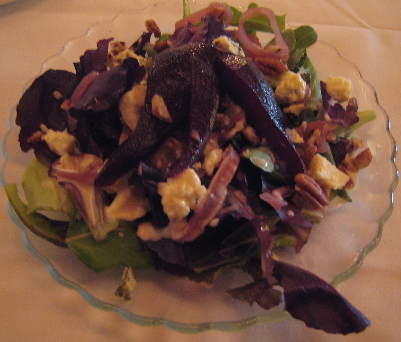 Pear and Gorgonzola Salad