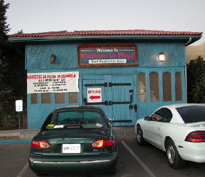 Mariscos La Playa in Espanola, an outstanding Mexican restaurant.