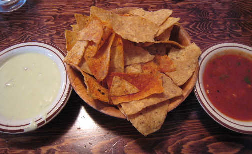 Salsa and chips