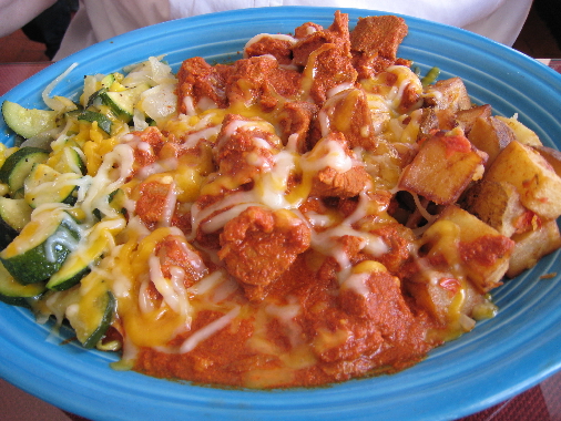 Carne adovada plate