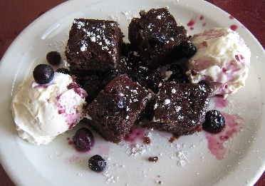 Brownies with a surprise inside.