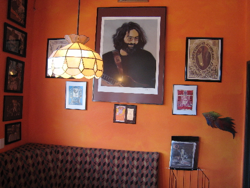 Jerry Garcia in a place of honor