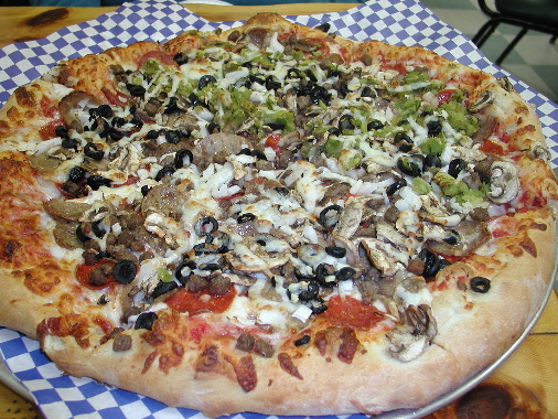 Up close and personal pie