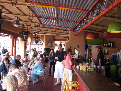 A popular dining destination