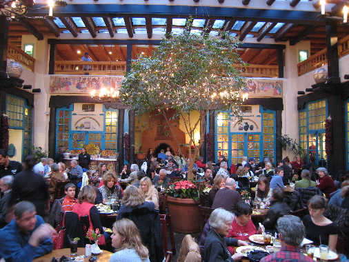 La Plazuela's fabulous dining room