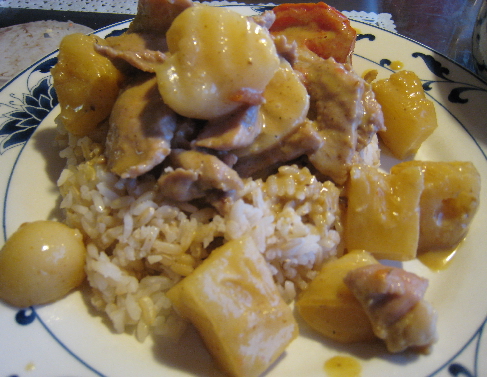 Massamun curry