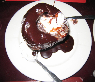 Double Chocolate Grand Marnier Souffle for Two