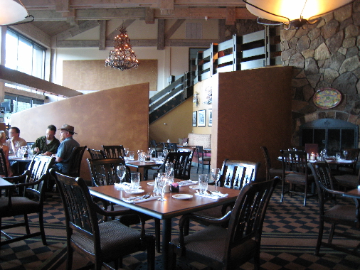 The interior of Hamilton's Chop House
