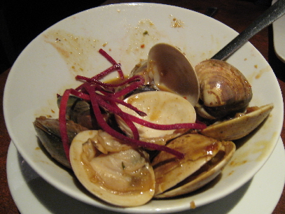 Basil Curry Clams